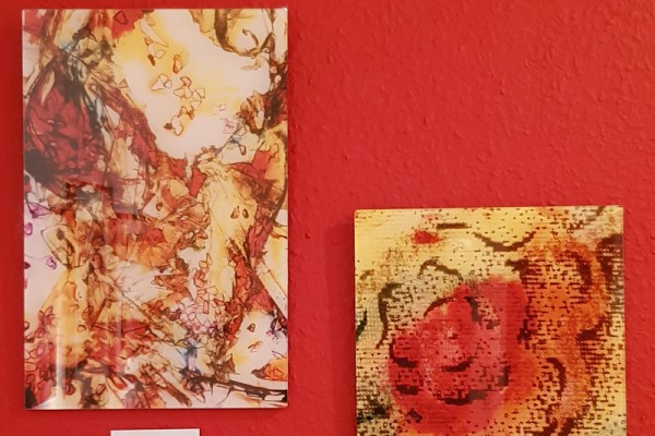 Diamalerei - Oriental Structures & The Rose