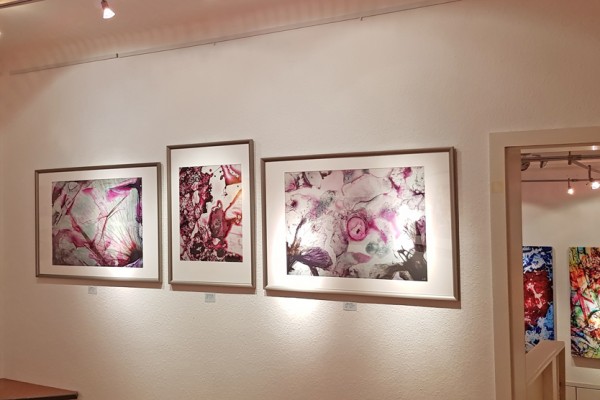 Diamalerei auf Acrylglas, Metallic-Print & Leinwand